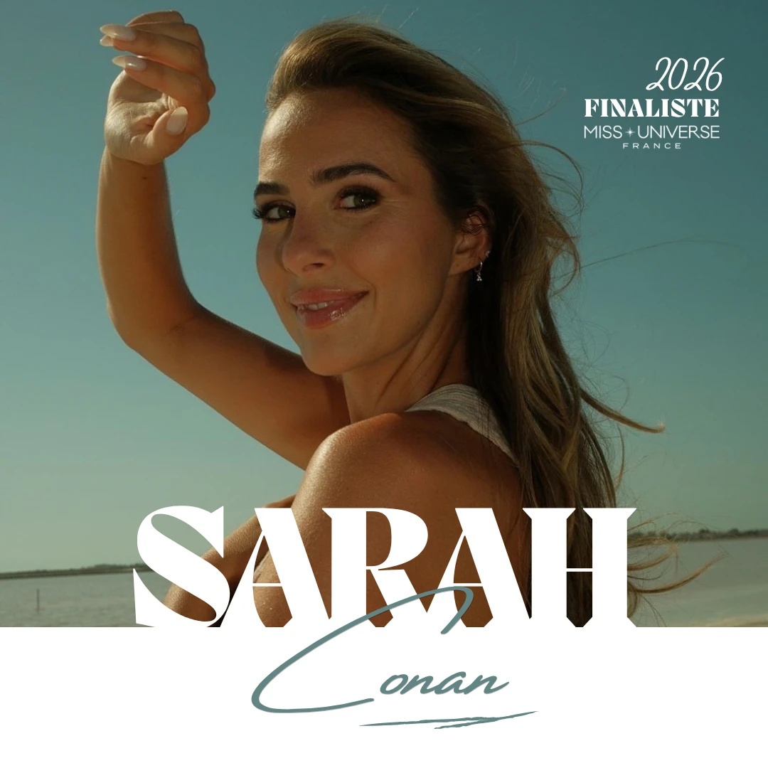 Sarah Conan, finaliste Miss Universe France 2026